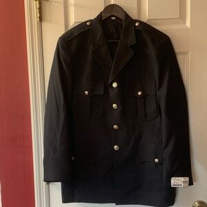 Single Breasted Fire Dept Dress Coat